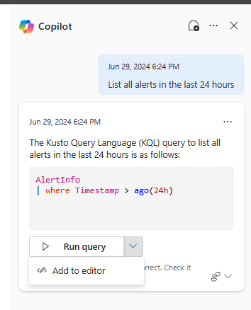 Copilot for Security KQL 2