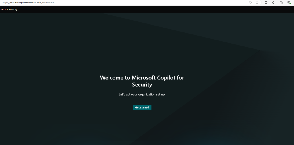 Step 1 - Welcome