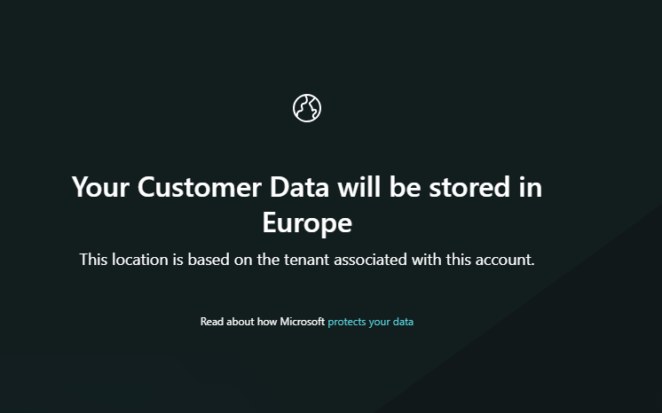 Step 4 - Data residency